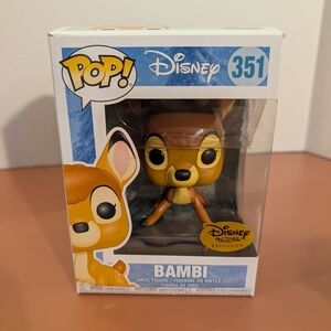 Funko Pop! Disney Treasures Exclusive Bambi on Ice # 351 Vinyl Figure